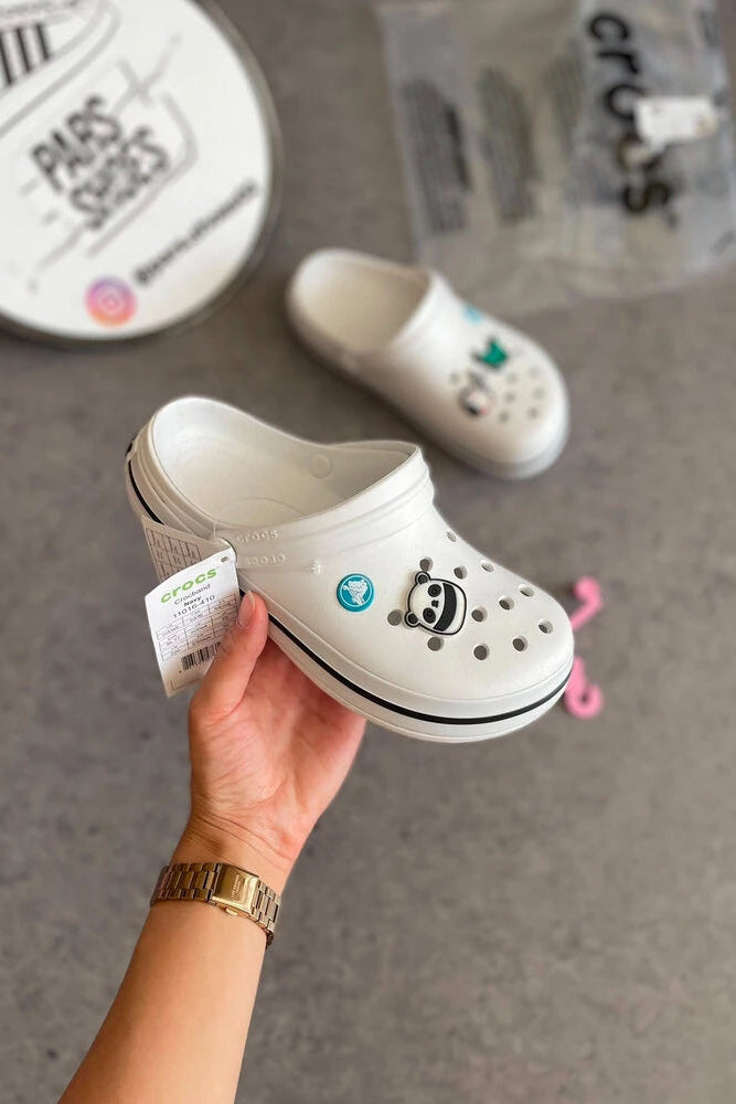 Crocs Crocband Beyaz & Siyah