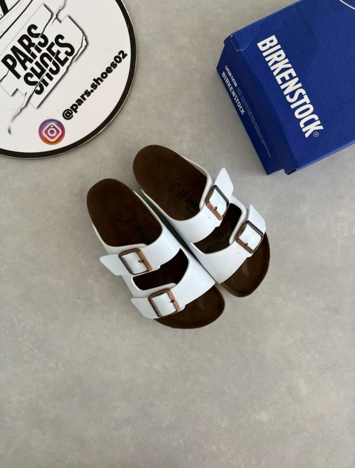 Birkenstock Arizona Beyaz