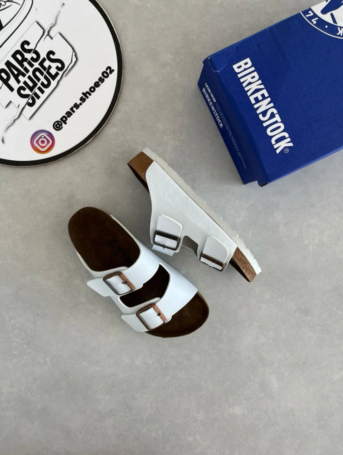 Birkenstock Arizona Beyaz