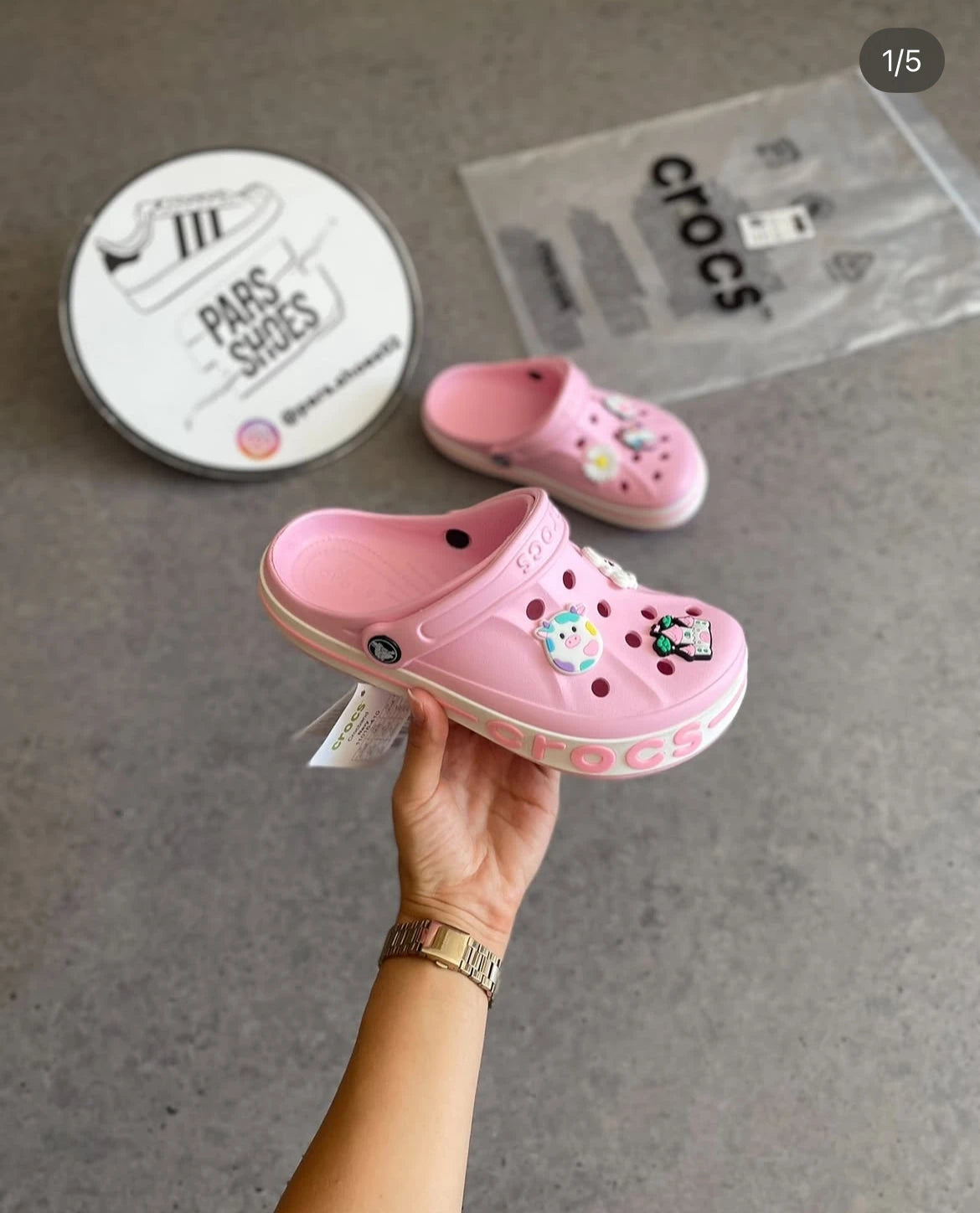 Crocs Bayaband Clog Pembe