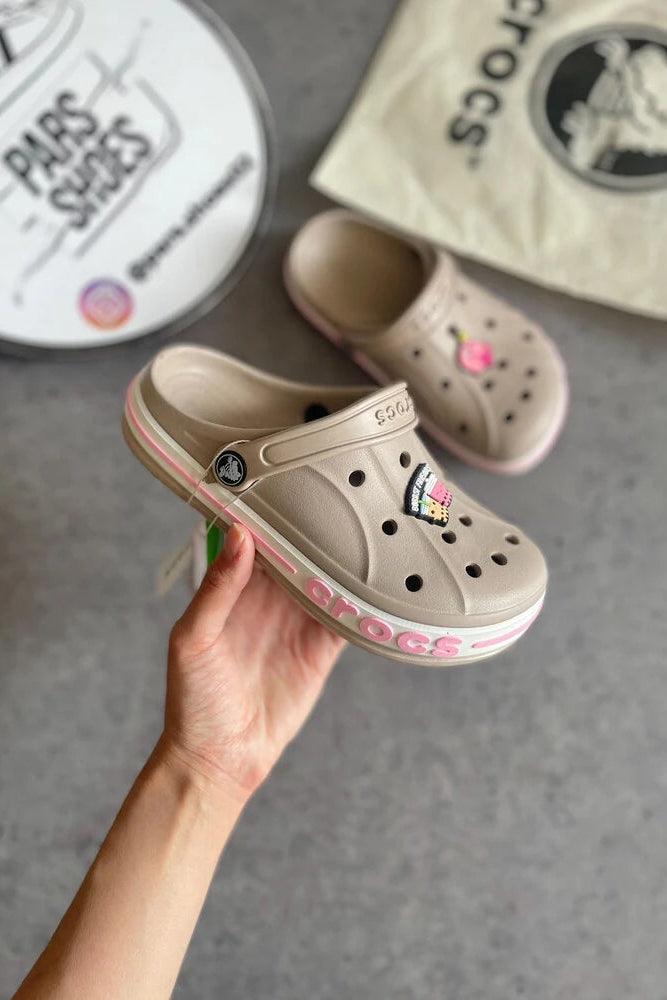 Crocs Bayaband Clog Vizon & Pembe