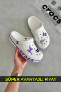 Crocs Bayaband Clog Beyaz & Mor